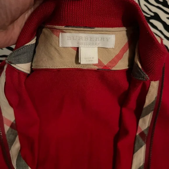 Authentic BURBERRY Plaid Sweater Cardigan - toddler 2Y - Picture 5 of 9